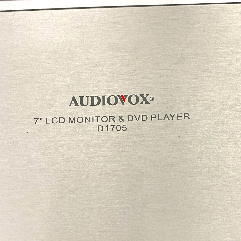 Audiovox 7" LCD Monitor & DVD Player